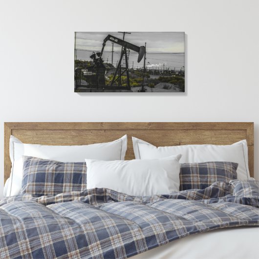 Onze trieste toekomst canvas afdruk (Insitu (Slaapkamer))