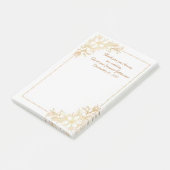 Onze trouw Post-It notities als huwelijksgunsten d Post-it® Notes (Schuin)