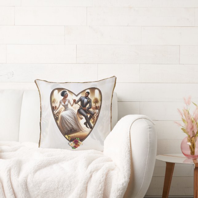 Onze Trouwdag Bliss Elegant Kussen (Bank)