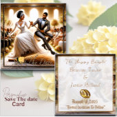 Onze Trouwdag Bliss Elegant Save The Date Kaart