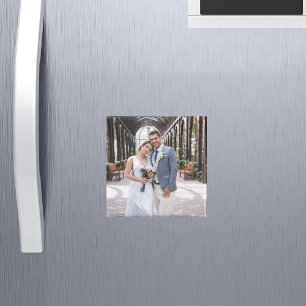 Onze trouwfoto magneet