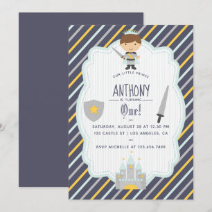 Onze uitnodiging van de kleine prins Birthday Part