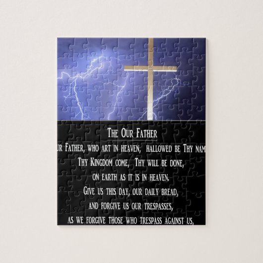 Onze vader bidt legpuzzel (Verticaal)