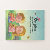 Onze vader, de kinder puzzel van het gebed van de (Horizontaal)