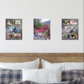 Onze Vader Familie Collage Yelapa Trail 821 Muurkunst Sets (Slaapkamer)