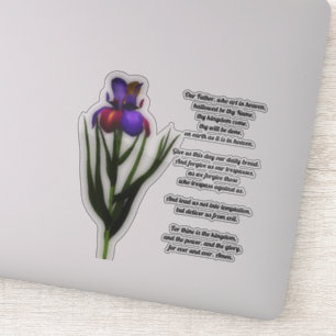 Onze vader Iris van de Heer Sticker