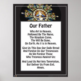 Onze vader poster