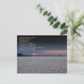 Onze vader Prayer Briefkaart (Staand voorkant)