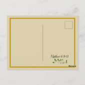 Onze vader Prayer Matthew 6:9-13 Briefkaart (Achterkant)