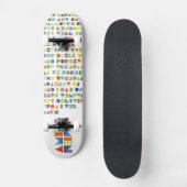Onze vaders skateboard. skateboard (Voorkant)