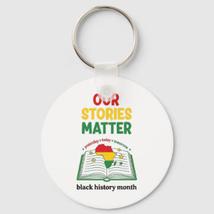 Onze Verhalen Probleem Black History Month Inspira Sleutelhanger