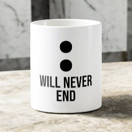 Onze verhalen zullen nooit eindigen 2 koppels die  koffiemok