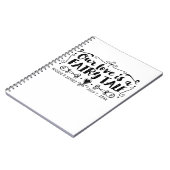 ONZE VERLIES IS EEN VEILIGE TALE Custom Wedding Gu Notitieboek (Linkerzijde)