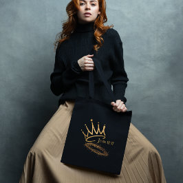 ONZE VERLOSSENDE KONING Elegant Religieus Zwart Ke Draagtas