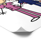 Onze verpleegsters vieren poster (Hoek)