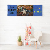 ONZE VERPLEKKINGEN ZIJN ONZE STARS! Banners van de (Insitu)