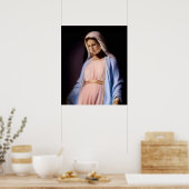 Onze vredesdame, moeder van de vrede, koningin van poster (Keuken)