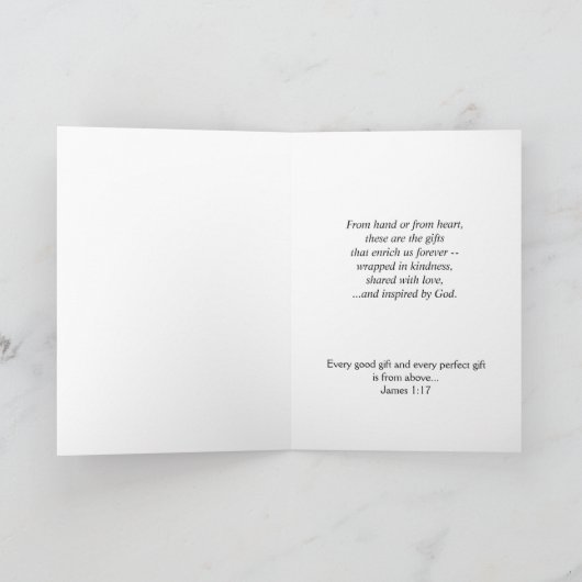 Onze vriendschap is een geschenk van schoonheid. kaart (Binnen)