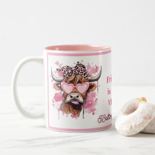 Onze Vriendschap Is MOOH-VELOUS Hereford Koe Mok