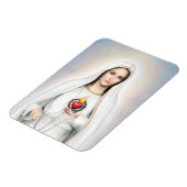 Onze Vrouwe Fatima, Immaculate Heart Var Magnet Magneet (Linkerzijde)