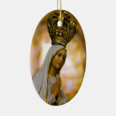 Onze Vrouwe Fatima Keramisch Ornament (Rechts)