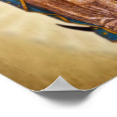 Onze Vrouwe van Guadalupe Devotional Afbeelding. Poster (Hoek)