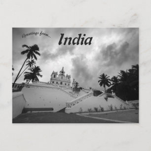 Onze Vrouwe van het Immaculate Conception Goa Indi Briefkaart