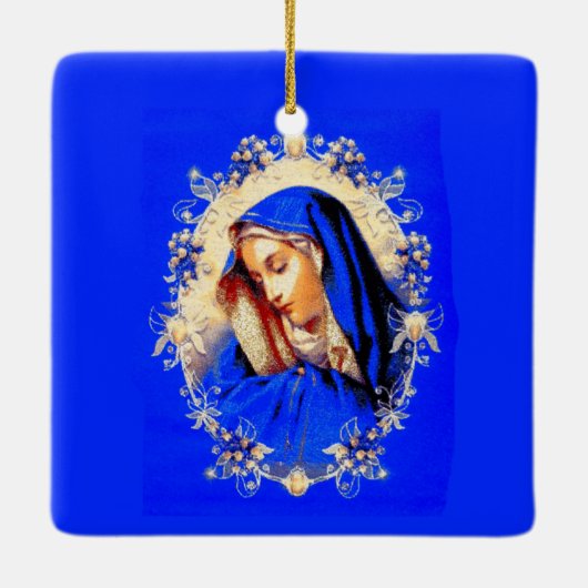 Onze Vrouwe van Sorrows Ornament (Achterkant)