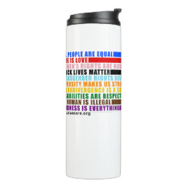 Onze waarden zijn thermische tuimelaars thermosbeker