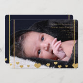 Onze Weinig Aankondiging van de Geboorte van de (Voorkant / Achterkant)