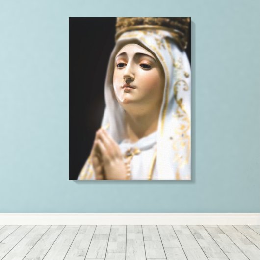 ONZE WET VAN FATIMA CANVAS AFDRUK (Insitu (Houten vloer))