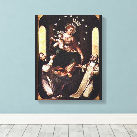 ONZE WET VAN POMPEII CANVAS AFDRUK (Insitu (Houten vloer))