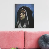 ONZE WET VAN SORROWS CANVAS AFDRUK (Insitu (Woonkamer))