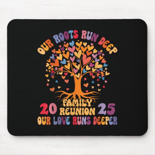 Onze wortels lopen diep in onze liefde... dieper i muismat (Voorkant)