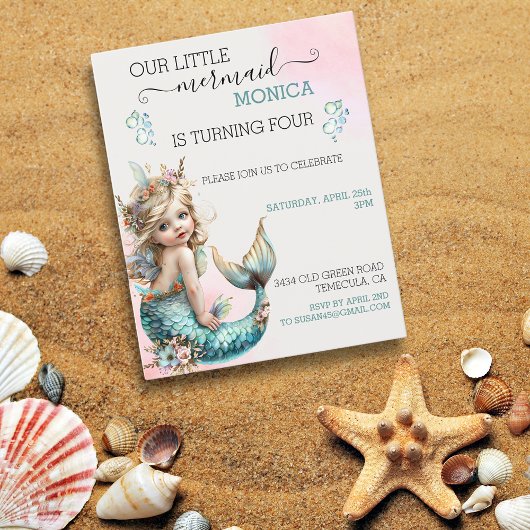 Onze Zeemeermin Verjaardag