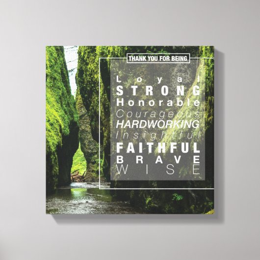 Onzeker avontuur #3 (12x12) canvas afdruk (Voorkant)