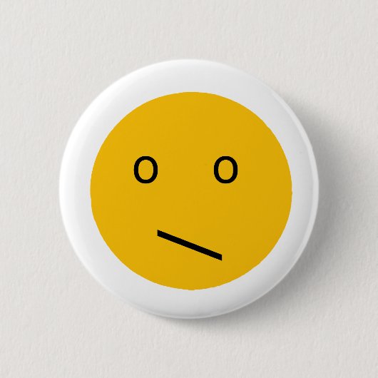 onzeker ronde button 5,7 cm (Voorkant)