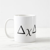 Onzekerheidsbeginsel van Heisenberg 2 Koffiemok (Links)