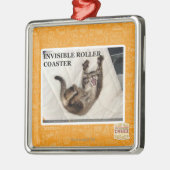 Onzichtbaar Onderzetter Roller Metalen Ornament (Links)