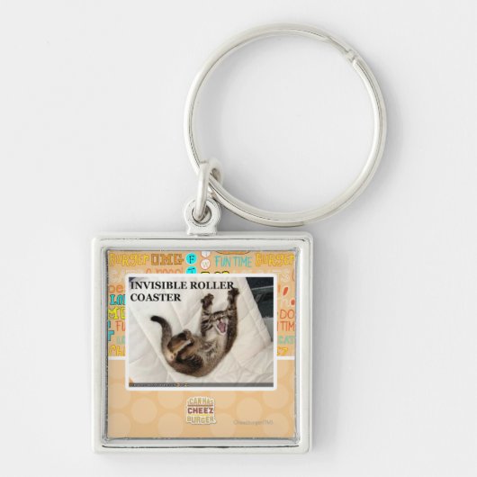 Onzichtbaar Onderzetter Roller Sleutelhanger (Voorkant)