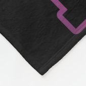 ONZICHTBAAR...RSD/CRPS FLEECE DEKEN (Hoek)