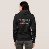 ONZICHTBAAR...RSD HOODIE (Achterkant volledig)