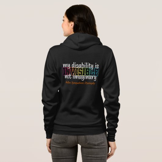 ONZICHTBAAR...RSD HOODIE (Achterkant volledig)