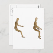 OnzichtbaarCycle060509 Briefkaart (Voorkant / Achterkant)