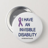 Onzichtbare Button voor gehandicapten (Voorkant /achterkant)