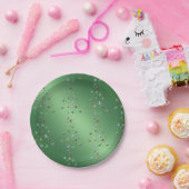 Onzichtbare kerstbomen Borden papier Papieren Bordje (Feest)