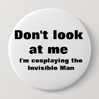 Onzichtbare Man Cosplay