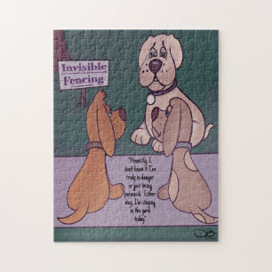 Onzichtbare puzzle legpuzzel