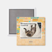 Onzichtbare Roller Onderzetter Magneet (Voorkant / Achterkant)