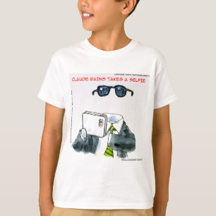 Onzichtbare Selfie Grappig T-shirt